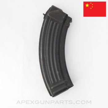 Chinese AK-47 "Transitional" Magazine, 30rd, Blued, 7.62x39 *Good*