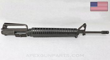 Colt 604 M16 Upper Assembly, 20" Pencil Barrel, A2 Round Handguards, 1966-1968, 5.56 NATO *Good*