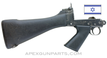 Israeli FAL "A" Buttstock Assembly, Complete, Painted, *Good*
