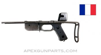 French MAT-49 Project Lower Receiver, Stripped, With Wire Collapsible stock *Fair* 