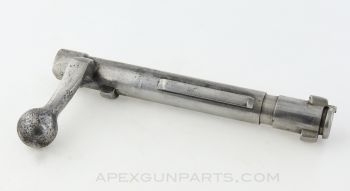 Mexican M1910 Mauser Bolt Body, In The White, 7x57mm *Good*