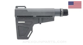 AR-15 KAK Shockwave Pistol Brace, with Tube and Castle Nut *NOS* 