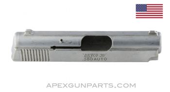 Bryco 380 Pistol Slide, Stripped, .380 ACP *Good* 