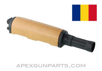 Romanian AKM Gas Tube with Wooden Upper Handguard, Blued, 7.62x39, *NEW* 