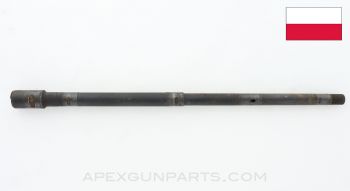 Polish AK-47 Barrel, 16", Chrome Lined, Cold Hammer Forged, Stripped, Heavy Use, 7.62x39 *Poor*