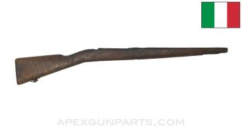Italian Carcano M91/28 Carbine Stock, 33", Cracked/Repaired, Wood *Fair*