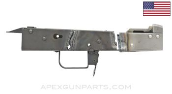 AK-47 / AKM Trunnions, Front and Rear, with Trigger Guard & Bullet Guide, Demilled Receiver, US Made *Unused*