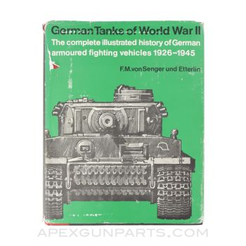 German Tanks of World War II (1926-1945), 1969, Hardcover, *Very Good*