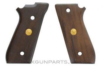 Taurus PT 92/99 AF Grip Panels, Wood, *NOS* 