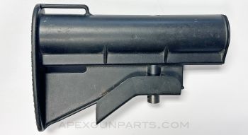 Colt M16A1 Carbine Stock, Stripped, Black Fiberlite *Good* 