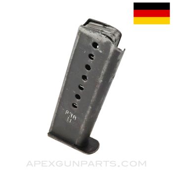Walther P38 Magazine 8rd, German, JVD Marked, 9x19 *Good*