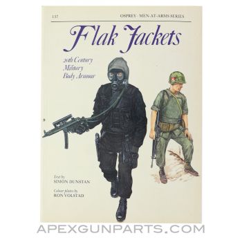 Flak Jackets, 20th Century Military Body Armor, Simon Dunstat, Paperback 1984 *Good*