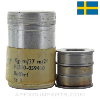 Swedish M1937 Bar Buffer Plug, 3 in a Tin *NOS*