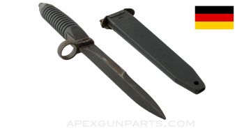 G3 / HK91/ HK33 Bayonet and Scabbard, Incomplete, *Fair* 