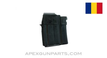 AK WASR-3 & SAR-3 Magazine, 10rd Double Stack, 5.56x45/.223, Romanian, Blued Steel *NOS* 