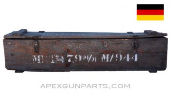 MG-34 Weapons Chest, 48&quot;, Painted, *Fair*, Sold *As Is* 