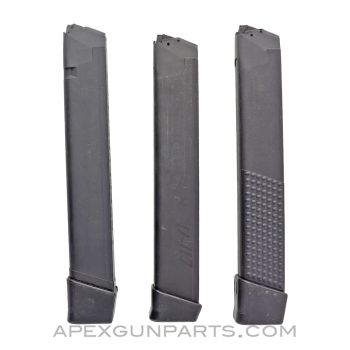 KCI Manufactured Glock .40 S&W 31rd Magazine, Various Styles *Very Good*