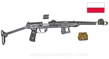 PPs-43 Parts Kit with Trunnion and Top Folder Stock, Type 2 Demil, Polish, 7.62X25 *Very Good* 