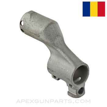 Romanian AKM / AK-47 Gas Block, Early Cast, Bead Blasted *Good*
