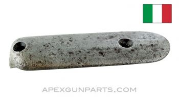 Carcano M91 Rifle Solid Buttplate, Heavy Use *Fair*