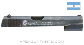 Argentine Ballester-Molina 1927 Slide, Stripped, Ejercito (Army), .45 ACP *Good*