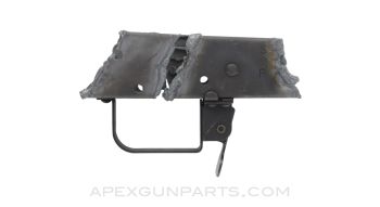 AK Trigger Guard Assembly, w/ Enhance Magazine Release, Attached to Receiver Stub, US Made *Good*