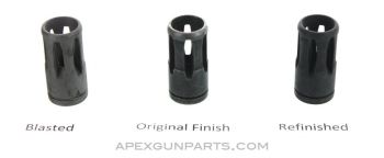Galil AR/ ARM/ SAR Birdcage Flash Hider, Type 1 w/Short Recessed Cut, .223/5.56mm, Multiple Finish Options Available 