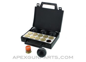 MR35 Manurhin Less-Than-Lethal Ammunition Case Set for use with 35mm "Punch Gun", *NOS* 