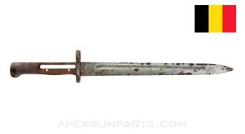 FN Model 24 Bayonet, Stripped, No Grips, Rusty *Poor*