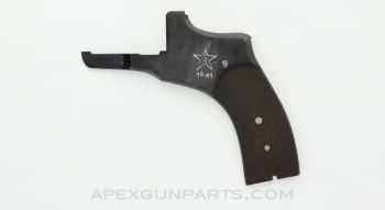 Nagant M1895 Revolver Frame, Left Side, No Hand Grip, WWII Tula Marked, *Good*