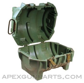 TM-62 Anti-Tank Land Mine Transport Case, Green Plastic, *Good* 