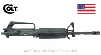 Colt M16A1 Carbine Upper Receiver Assembly, 14.5" Barrel, Full-Auto, 5.56X45 NATO, *Good*