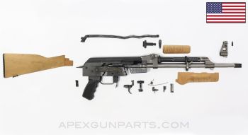 US Made BFT47 / AKM Project Parts Kit, w/ Populated Barrel, 16", 7.62x39 *Very Good*