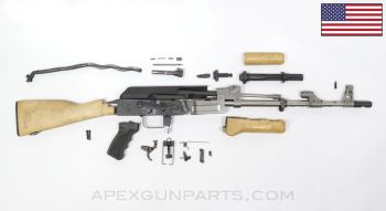 US Made C39V2 / AK-47 Project Parts Kit, w/ Populated Barrel, 16", 7.62x39 *Good*