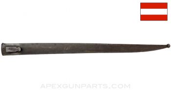Austrian Model 1886 Scabbard, for Sword Bayonet *Fair*
