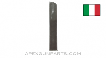 Beretta SMG Magazine, 32rd, With Witness Holes, 9X19 NATO, *Good* 