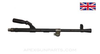 BREN Mk2 Barrel Assembly, 23&quot;, with Wood Carry Handle, Parkerized, 8mm Mauser *Good* 