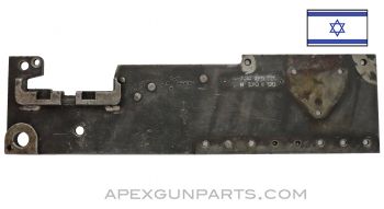 Browning 1919 Left Hand Side Plate (LHSP), w/ Pawl Bracket, Broken Extractor Cam, 7.62 *Good* 
