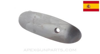 Spanish Mauser M93 / M93 / M95 Buttplate, Blued *Very Good*