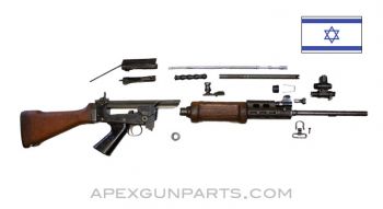 Israeli FAL Light Rifle Parts Kit With FN 21" Barrel, 7.62X51 NATO, *Good* 