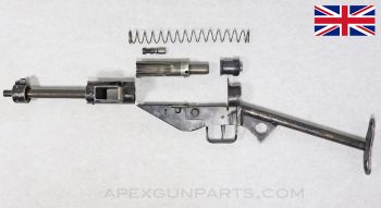 STEN MK3 SMG Parts Set W/"T" Stock, 9MM Luger