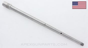 AK-47 Barrel, 1960's Pattern, 16 inch, Threaded Muzzle, Gas Port Drilled, Knurled Journal, In the white, 7.62X39 *NEW* US 922(R) Compliant Part