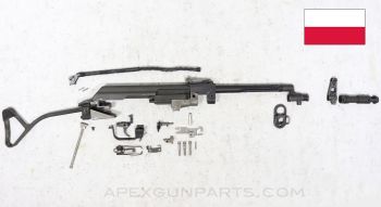 Polish Tantal WZ.88 AK-74 Side Folding Parts Kit, Burst Fire FCG, No Furniture, 5.45X39 *Very Good* 