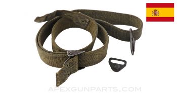 Cetme Model C Sling, Canvas with Steel Hook and Buckle *Good* 