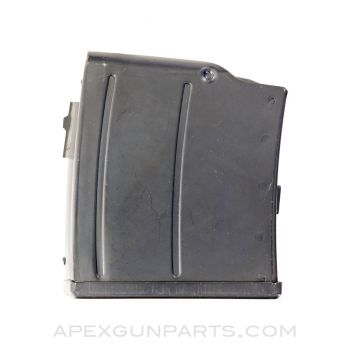 Egyptian Hakim Rifle Magazine, 10rd, Un-Marked, Blued Steel, 8X57 Mauser *NEW Made*