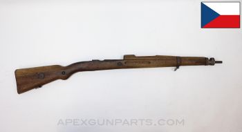 Czech VZ-24 Mauser Stock Set, w/ Trench Art on Buttstock, 38", Wood, *Good*