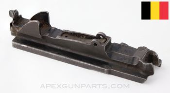 Belgian FN49 Receiver Cover, Complete w/ Rivet Support, No Rear Sight, .30-06 *Good*