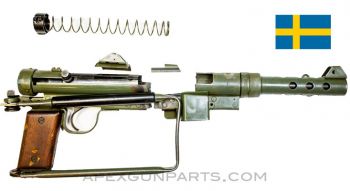 Swedish K / Carl Gustav M45 Parts Kit, 8" Barrel, 9mm, *Very Good* 