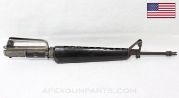 Colt 601 M16 Upper Assembly, 20" Pencil Barrel, 3-Prong "Duckbill" Flash Hider, Gray Finish, 5.56x45 NATO *Good*