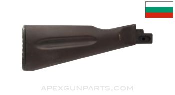 Bulgarian AK-74 Polymer Buttstock, w/ Buttplate, No Sling Swivel, Plum *Good*